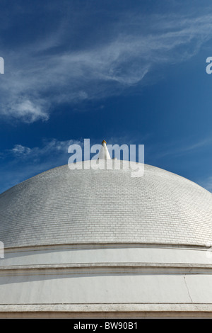 Weiße Mahaseya Dagoba, Mihintale, Sri Lanka Stockfoto