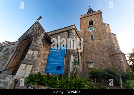 St James The Great Kirche in Colchester, UK Stockfoto