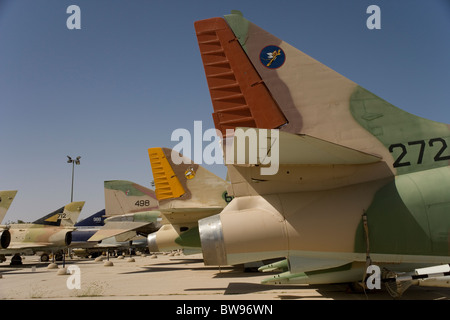 Israeli Air Force Museum in Hazerim am Stadtrand von Berlin (Beerscheba) Israel Stockfoto