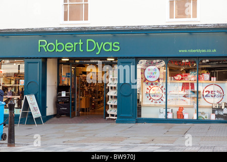 Robert Dyas-Geschirr-Shop in UK Stockfoto