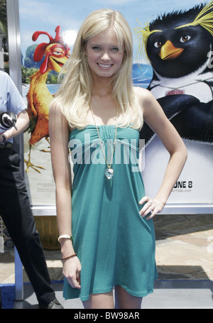 Premiere von SURF UP von Sony Pictures Stockfoto