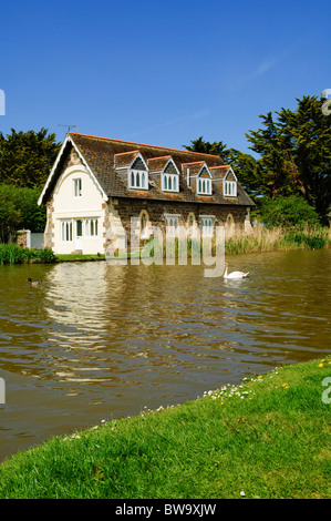 Bude Canal an Bude in Cornwall, England. Stockfoto