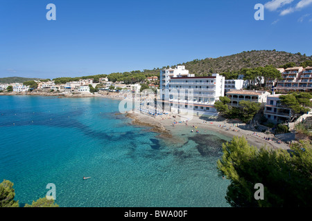 Strand von Sant Elm. Insel Mallorca. Spanien Stockfoto