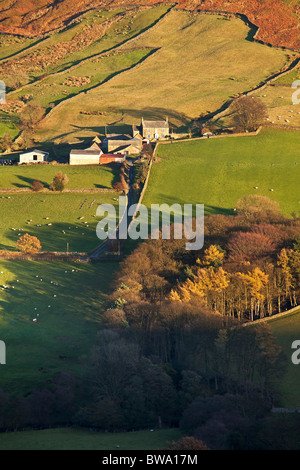 Remotefarm Danby Dale, North York Moors National Park, Yorkshire Stockfoto