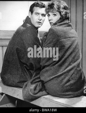 ZERRISSENE Vorhang 1966 Universal Film mit Paul Newman und Julie Andrews Stockfoto