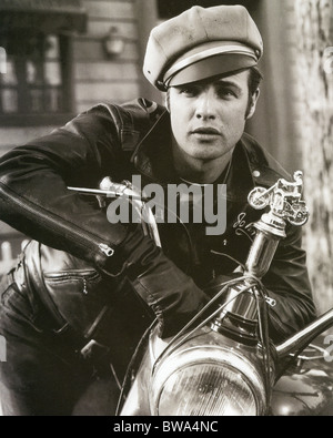 DER WILD ONE 1954 Columbia-Film mit Marlon Brando Stockfoto