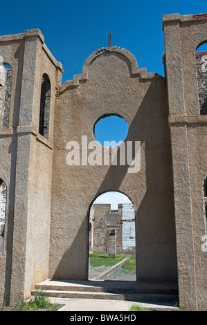 Alten Kirchenruine in Antonito Colorado Stockfoto