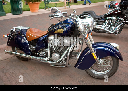 High-End angepasst Indian Motorrad Stockfoto