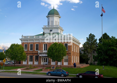 Salt Lake City Council Hall und Tourismusbüro befindet sich auf dem Capitol Hill in Salt Lake City, Utah, USA. Stockfoto