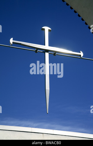 Nagel-Kreuz der Garnisonkirche, Potsdam, Deutschland Stockfoto