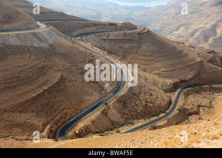 Die alte Straße der Könige, Jordanien Stockfoto