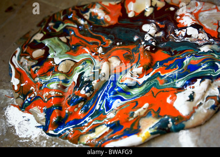 Farben-Kunst Stockfoto