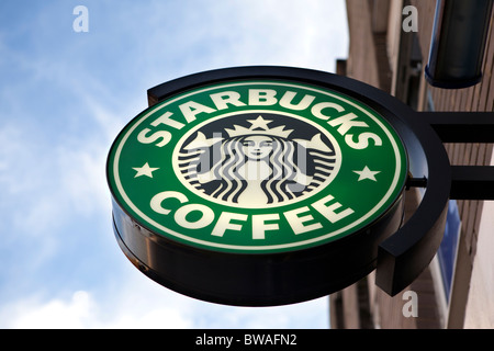 Starbucks Coffee-shop Stockfoto