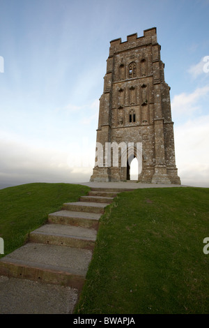 Glastonbury Tor Somerset UK Europe Stockfoto