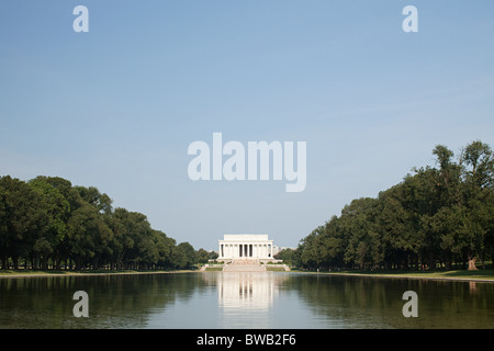 Lincoln Memorial und Reflexionsbecken, Washington DC, USA Stockfoto