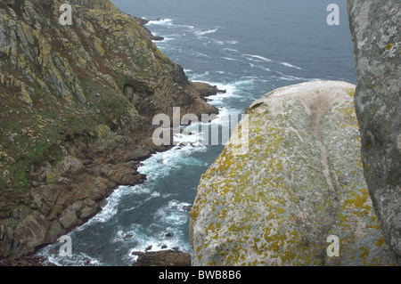 Cies Inseln Nationalpark, Galicien, Spanien. Stockfoto