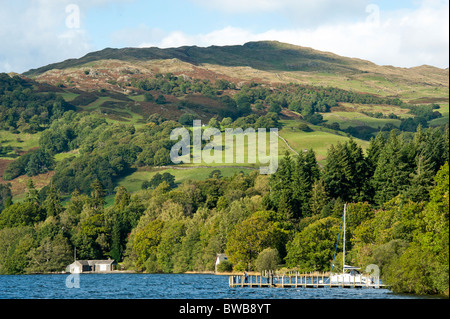Windermere Küste Stockfoto