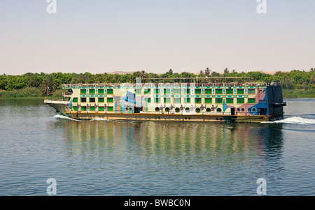 Fluss Nil-Kreuzfahrt Schiff Stockfoto