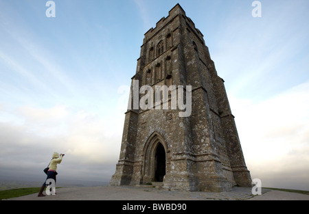 Glastonbury Tor Somerset UK Europe Stockfoto