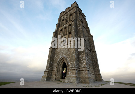 Glastonbury Tor Somerset UK Europe Stockfoto