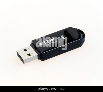 Industrie, Computer, Komponenten, 8-Gigabyte portable USB-Flash-Memory-Stick. Stockfoto