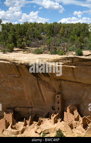 Mesa Verde Nationalpark befindet sich im Montezuma County, Colorado, USA. Stockfoto