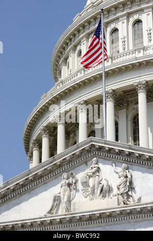 Das Genie von Amerika, US Kapitol, Washington, DC Stockfoto
