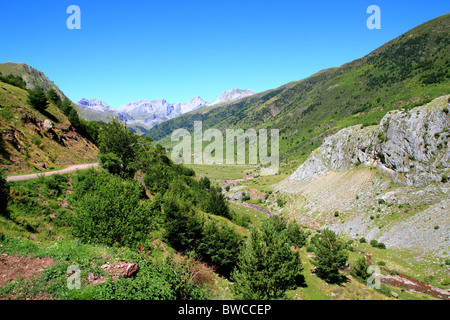 La Guarrinza Aiguestortes Pyrenäen Landschaft Tal Huesca Aragon Spanien Stockfoto
