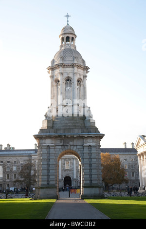 Campanile Trinity College Dublin in Irland. Foto: Jeff Gilbert Stockfoto