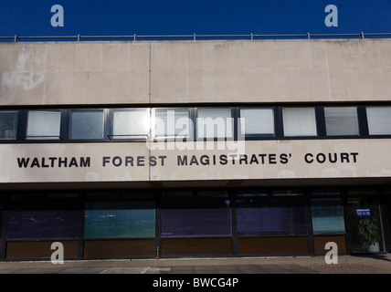 Waltham Forest Magistrates' Court Stockfoto