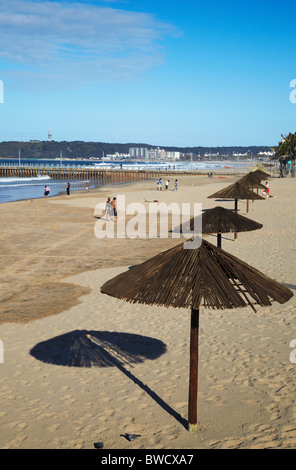 Strand von Durban, KwaZulu-Natal, Südafrika Stockfoto