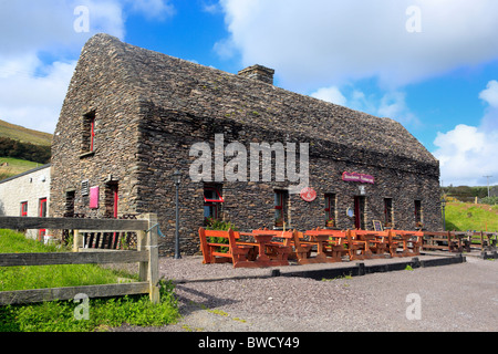 Dingle-Halbinsel in der Nähe von Fahan und Dunberg Fort, County Kerry, Irland Stockfoto