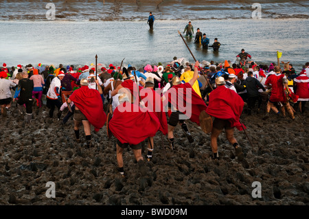 Maldon Mud Race Stockfoto