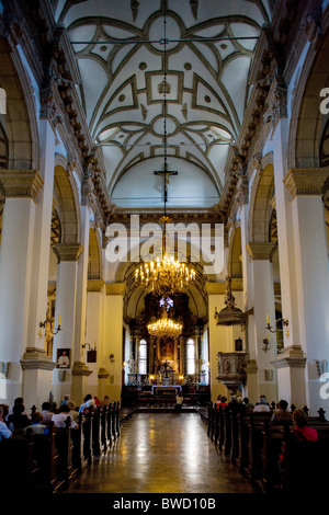 Kathedrale '' s Interieur, Zamosc, Polen Stockfoto