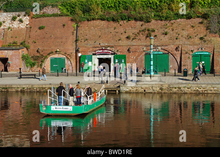 Die Kolben Ferry, Fluß Exe, Exeter, Devon, England Stockfoto