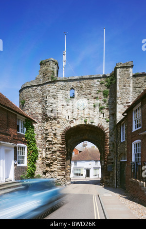 Landgate; Roggen; East Sussex; England, Großbritannien Stockfoto