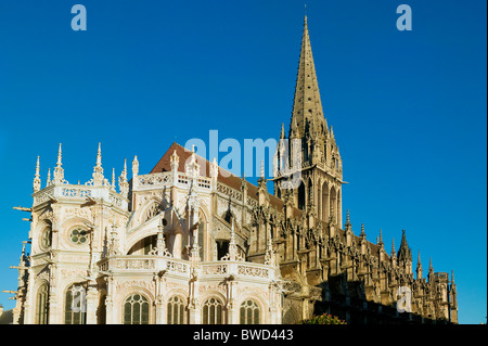 KIRCHE SAINT-PIERRE, CAEN, CALVADOS, FRANKREICH Stockfoto