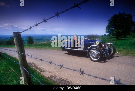 Morgan 3 Wheeler mit Matchless V-Twin-Motor 1934 Stockfoto