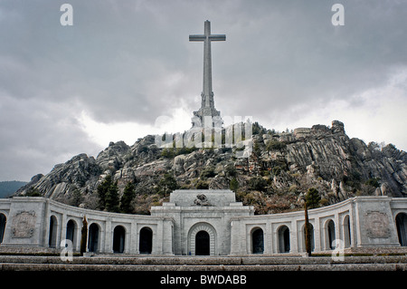 Santa Cruz del Valle de Los Caídos Stockfoto