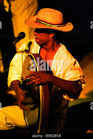 Sega, Creole Abend, La Pirogue Hotel, Flic En Flac, Mauritius Stockfoto