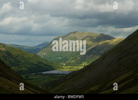 Kirkstone Pass und Brüder Wasser, Nationalpark Lake District, Cumbria, England UK Stockfoto