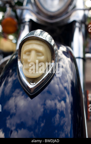 High-End angepasst Indian Motorrad Stockfoto