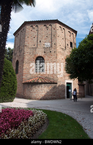 Battistero Neoniano, Ravenna, Emilia Romagna, Italien Stockfoto