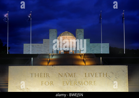 Die Australian War Memorial in Canberra. Stockfoto