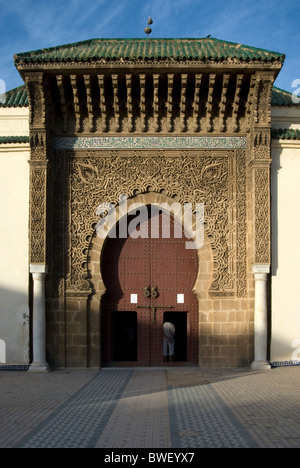 Palast Dar El Makhzen in Meknès, Marokko Stockfoto