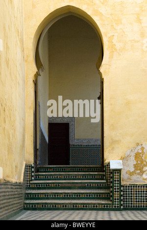 Palast Dar El Makhzen in Meknès, Marokko Stockfoto