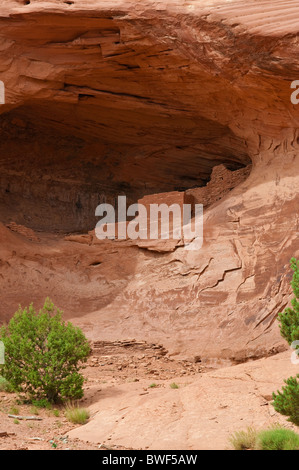 Rund 800 Jahre alte Ruinen der Indianer, Mystery Valley, Arizona, USA Stockfoto