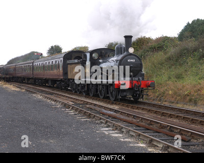 LNER J15 keine: 65462 nähert sich Weybourne von Sheringham North Norfolk Railway September 2010 Stockfoto