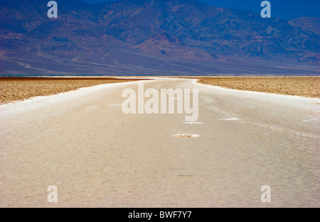 USA, California, Death Valley National Park schlechtes Wasser Stockfoto