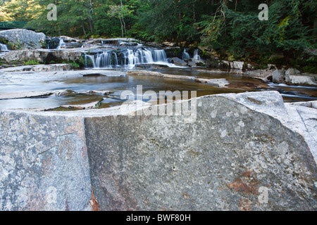 Jackson Falls Wildcat Bach in Jackson, New Hampshire, USA Stockfoto